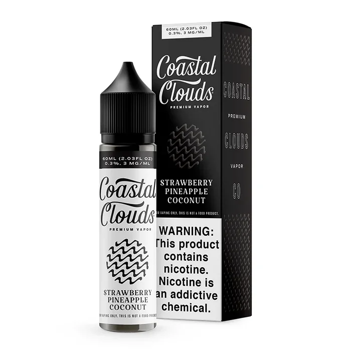 Strawberry Pineapple Coconut – Coastal Clouds – 60mL