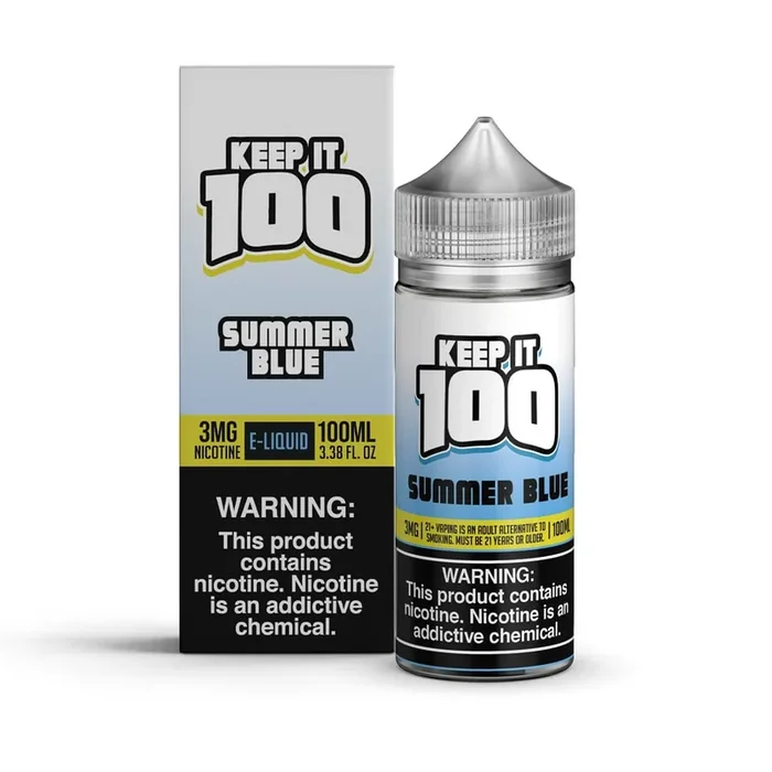 Summer Blue – Keep It 100 – 100mL