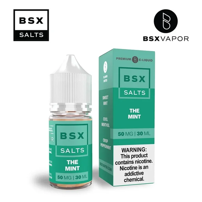 The Mint SALT – BSX Salts – 30mL