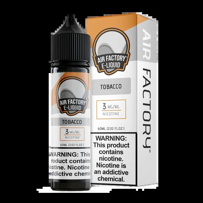 Tobacco – Air Factory E-Liquids – 60mL
