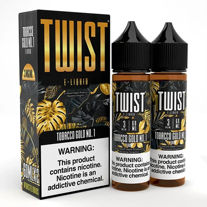 Tobacco Gold No. 1 – Twist E-Liquids – 120mL