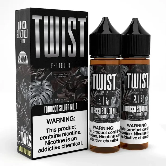 Tobacco Silver No. 1. – Twist E-Liquids – 120mL