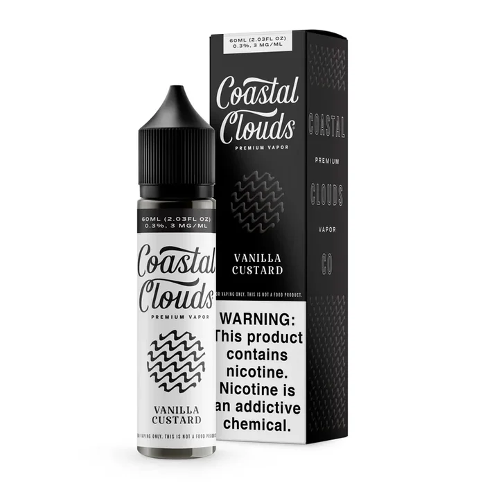 Vanilla Custard – Coastal Clouds – 60mL