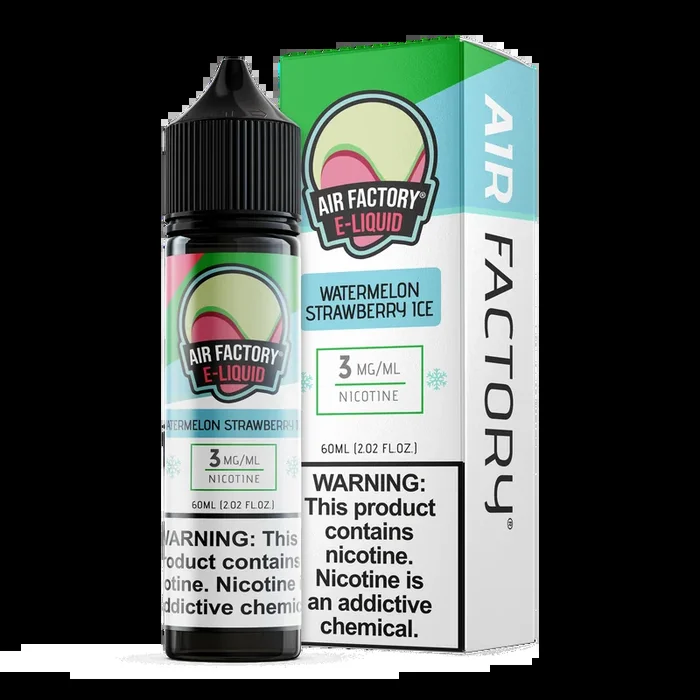 Watermelon Strawberry ICE – Air Factory E-Liquids – 60mL