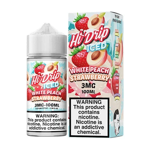 White Peach Strawberry Iced by Hi-Drip 100ml